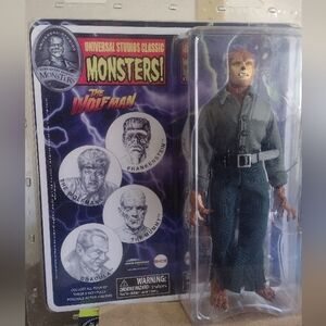 Retro Wolfman universal monster figure